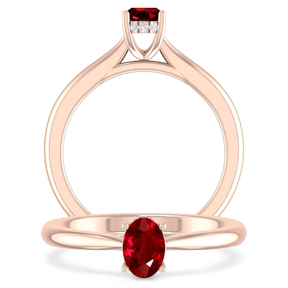 Rose Gold - Ruby