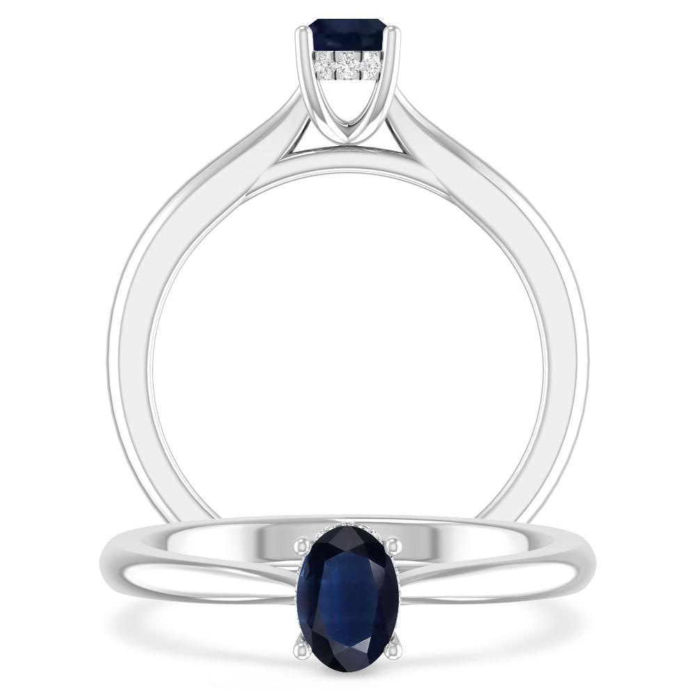 White Gold - Sapphire