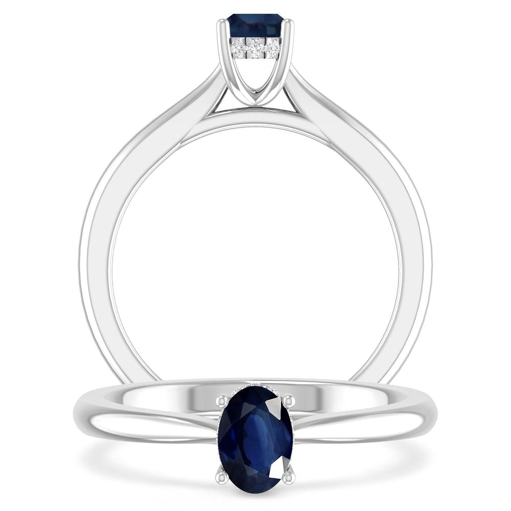 White Gold - Sapphire
