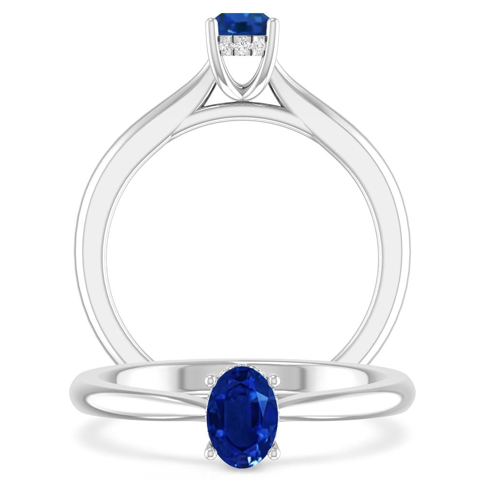 White Gold - Sapphire