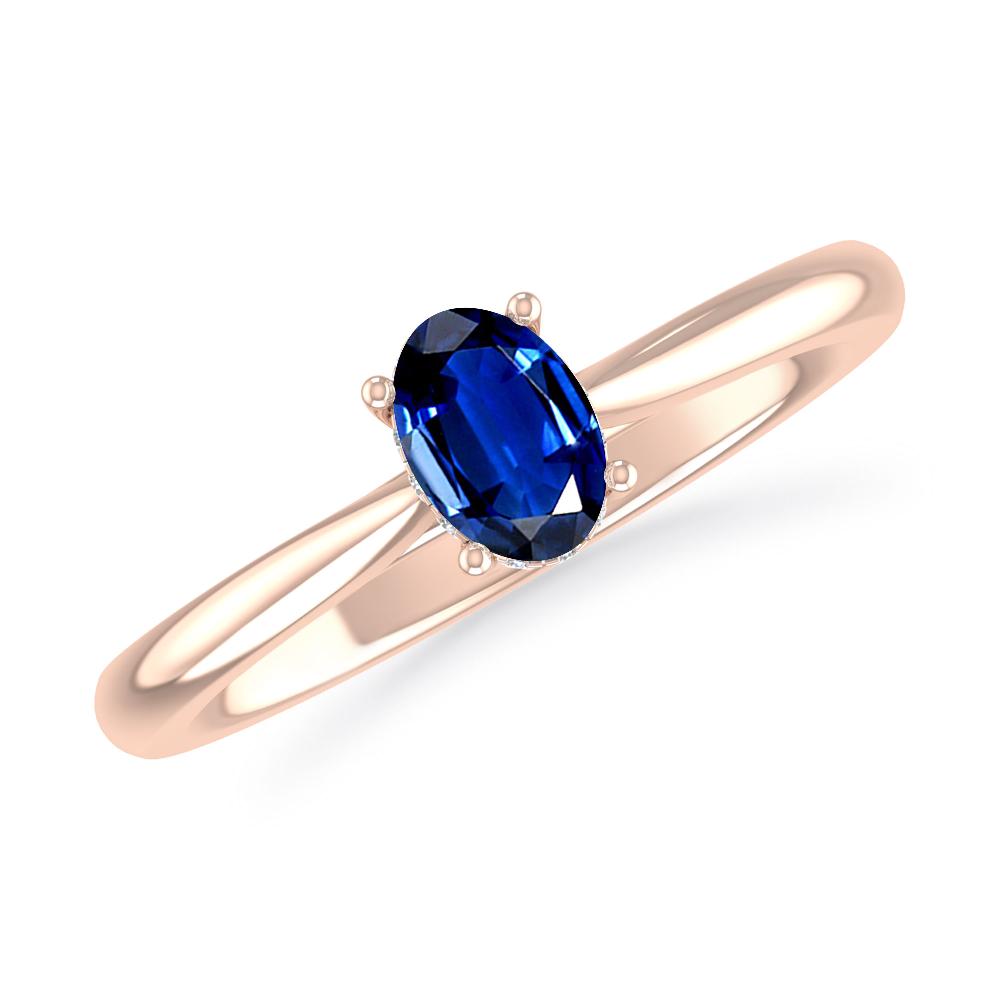 Rose Gold - Sapphire