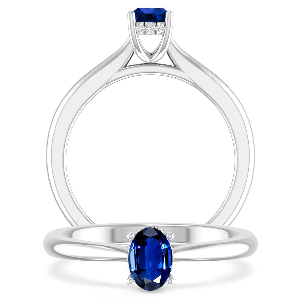 White Gold - Sapphire