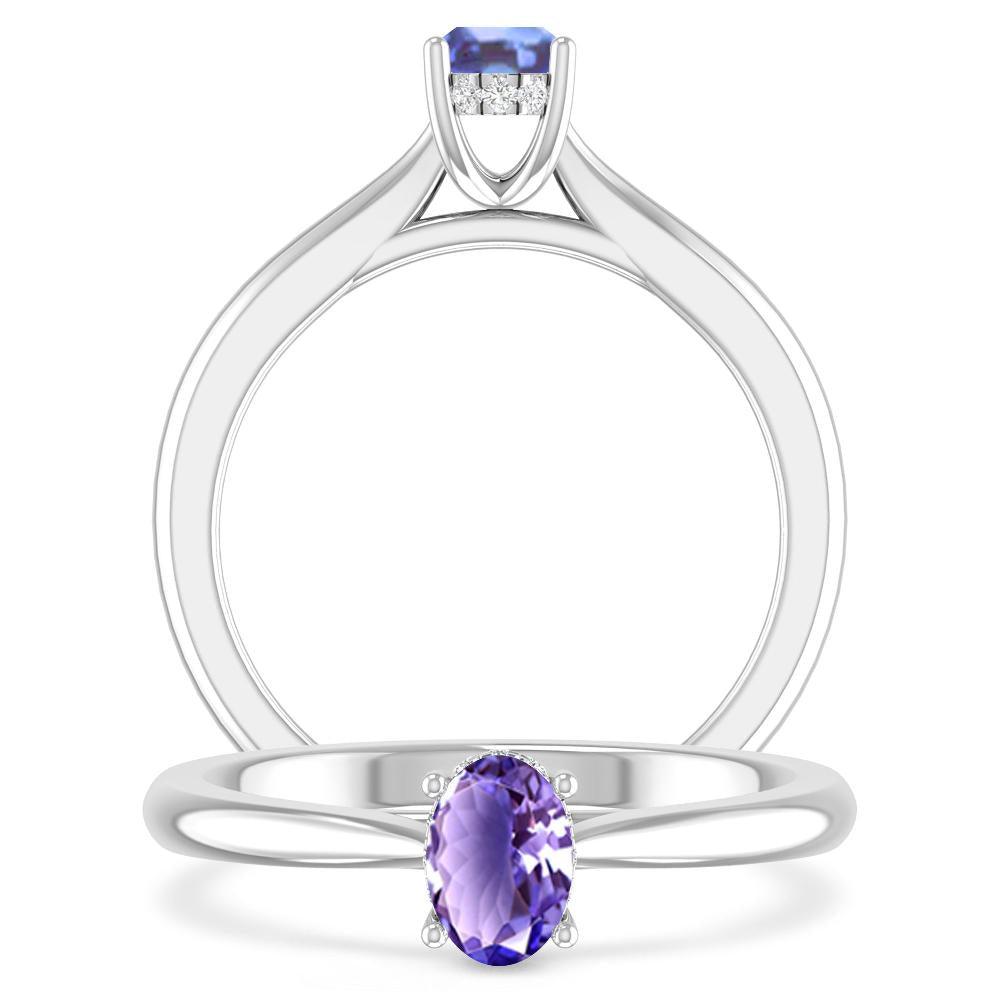 White Gold - Tanzanite