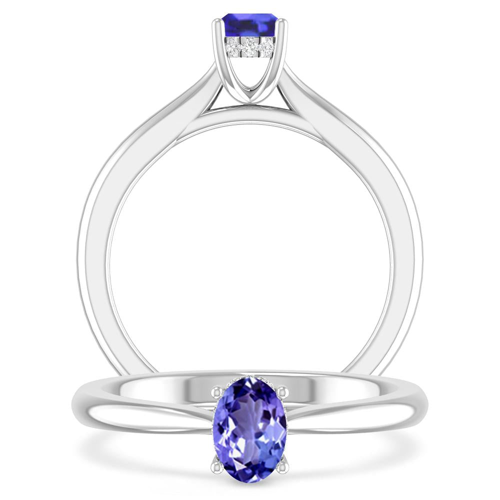 White Gold - Tanzanite