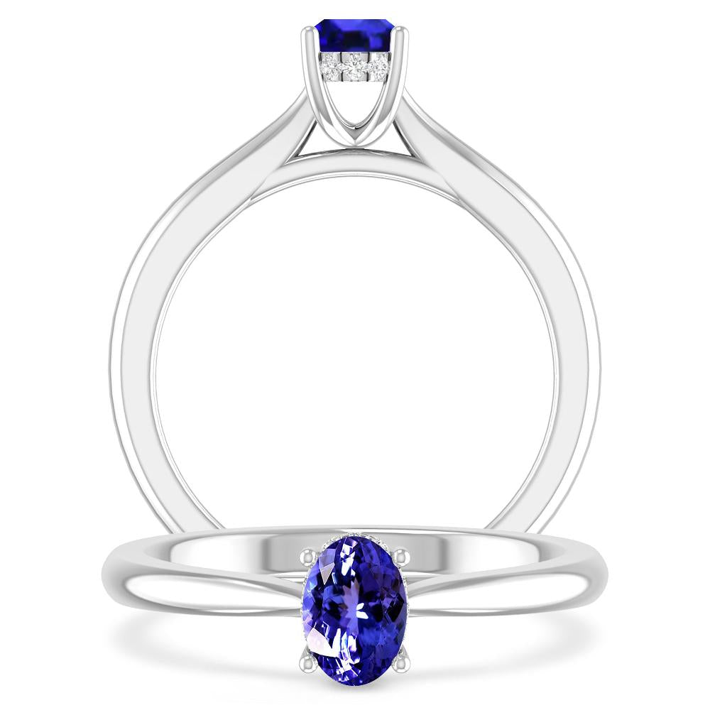 White Gold - Tanzanite