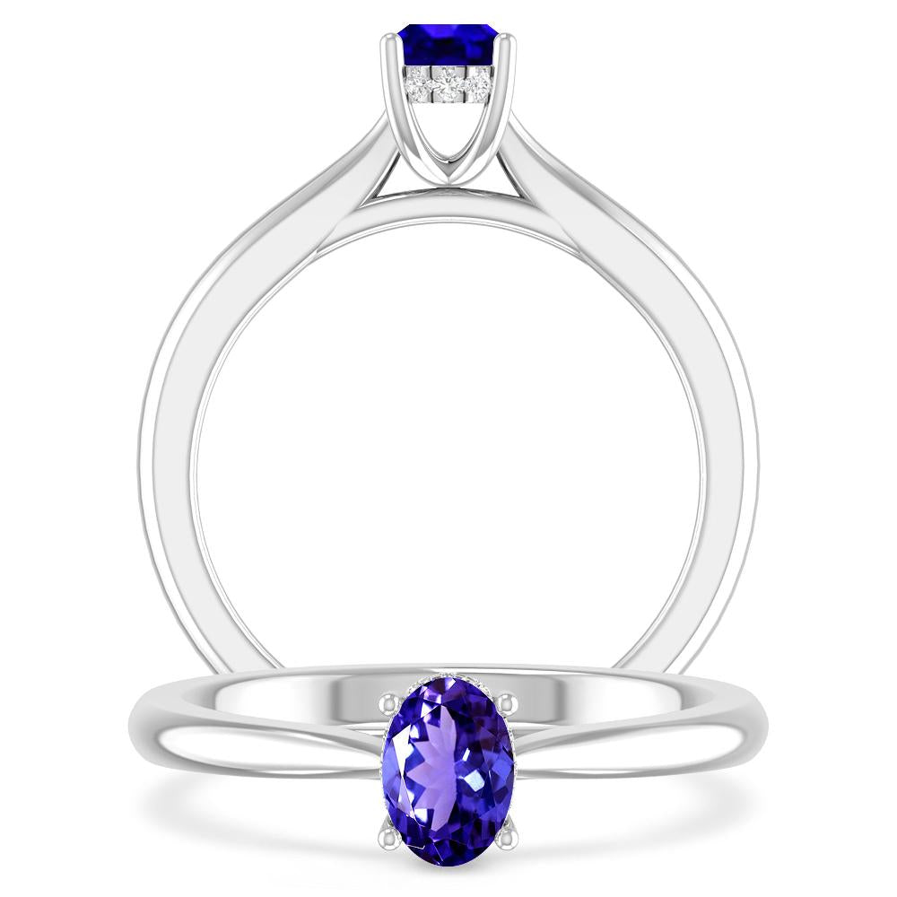 White Gold - Tanzanite