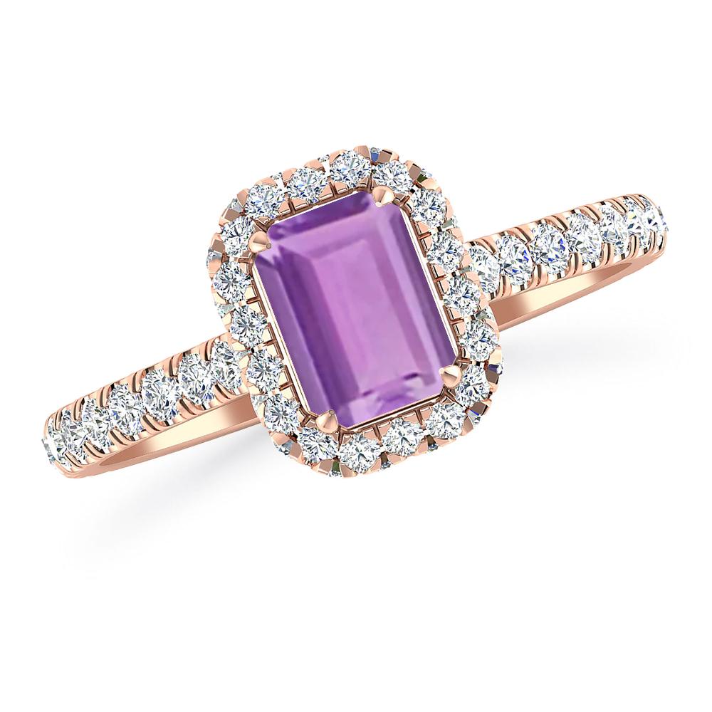 Rose Gold - Amethyst