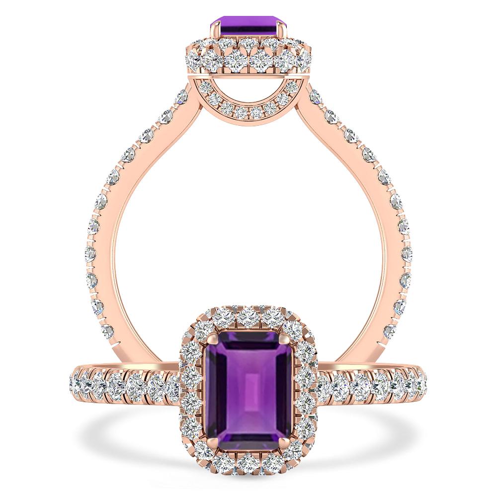 Rose Gold - Amethyst