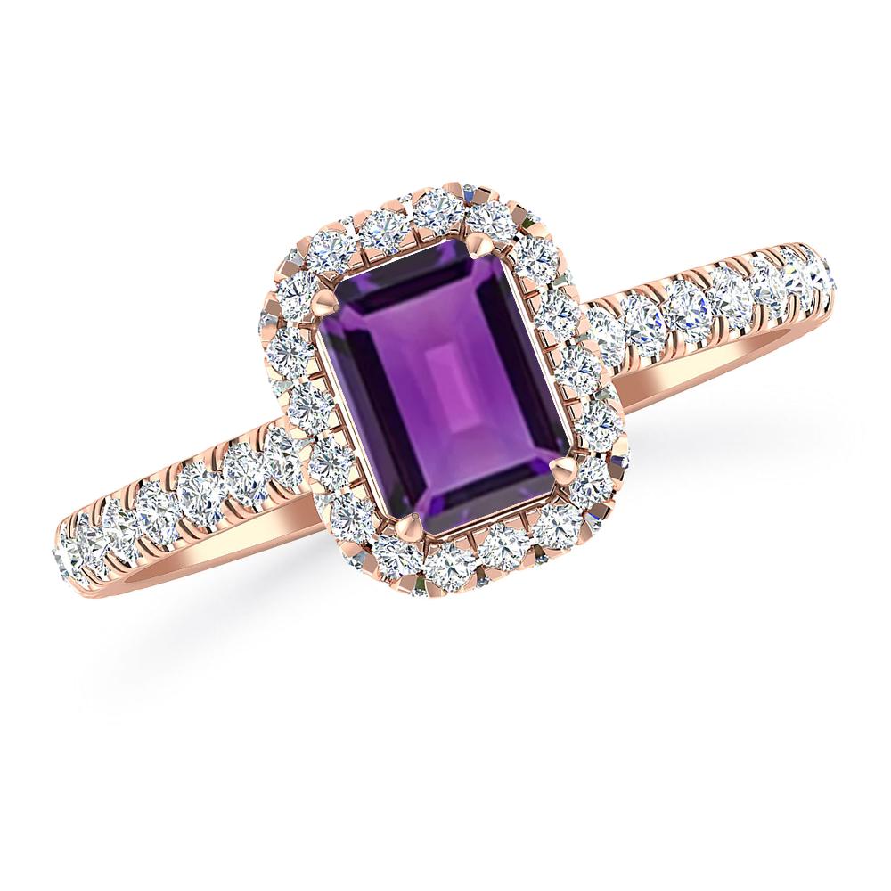 Rose Gold - Amethyst