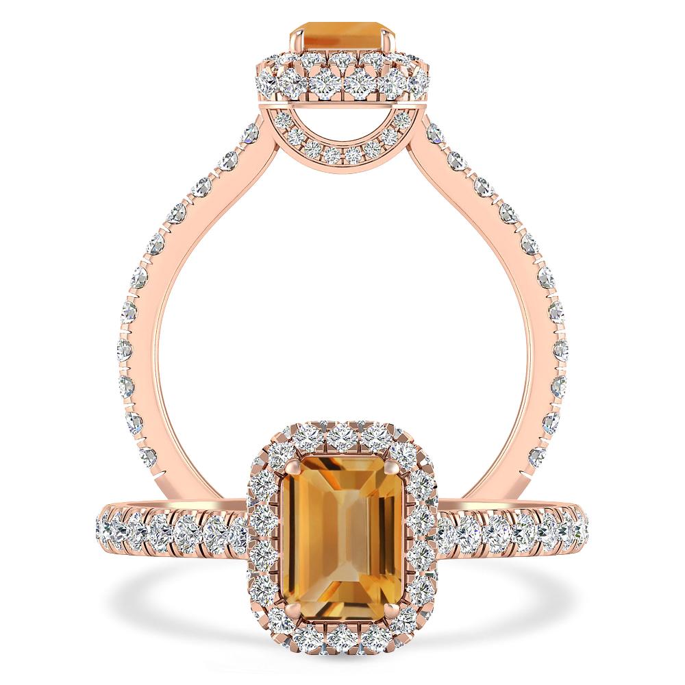 Rose Gold - Citrine