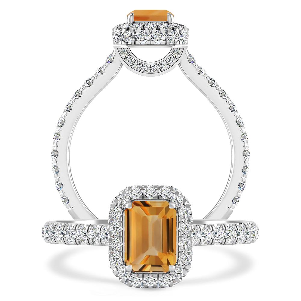 White Gold - Citrine