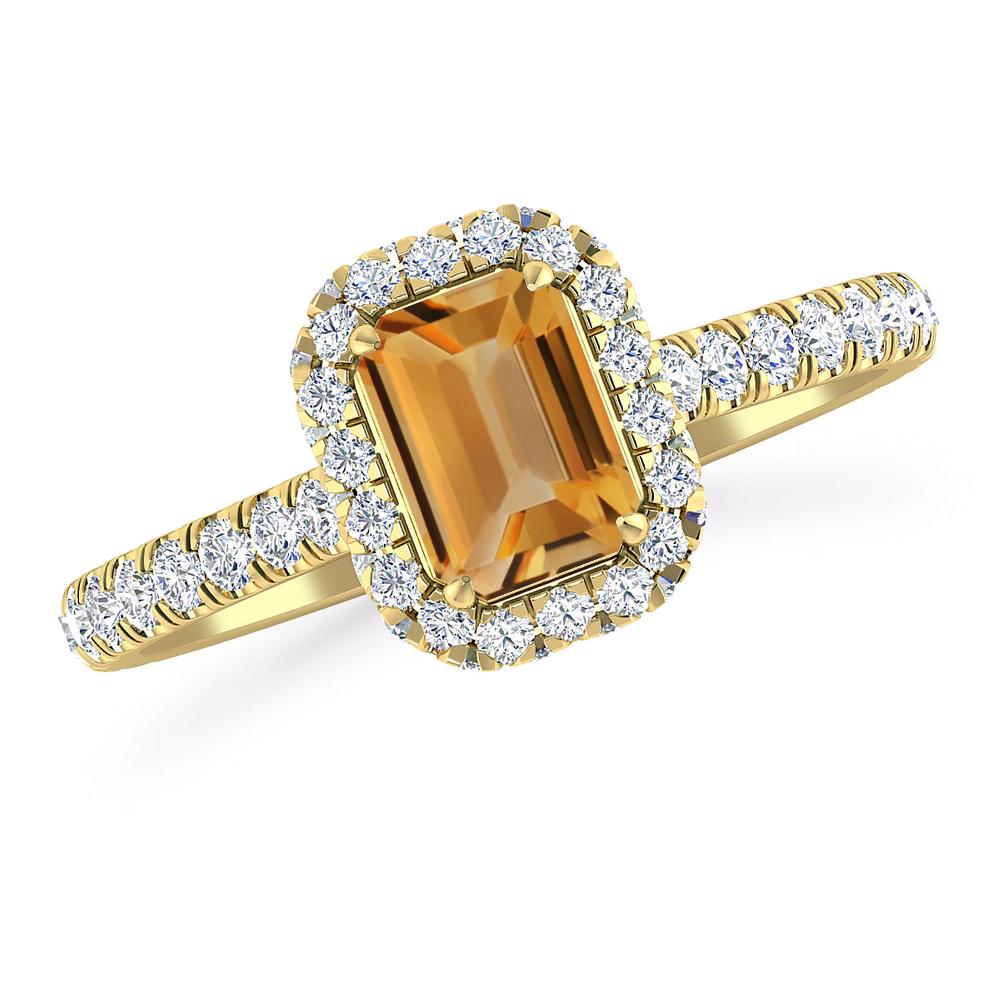 Yellow Gold - Citrine