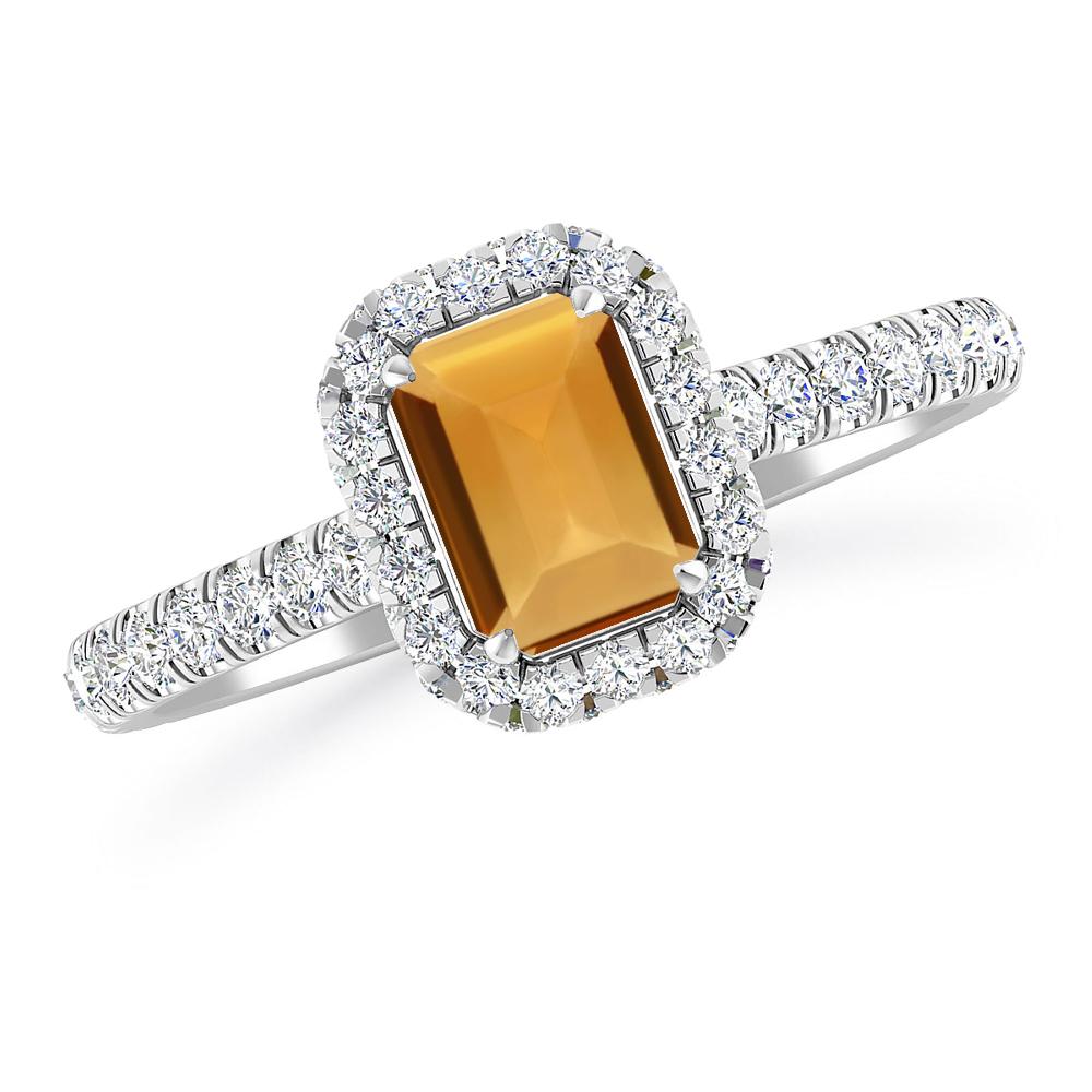 White Gold - Citrine