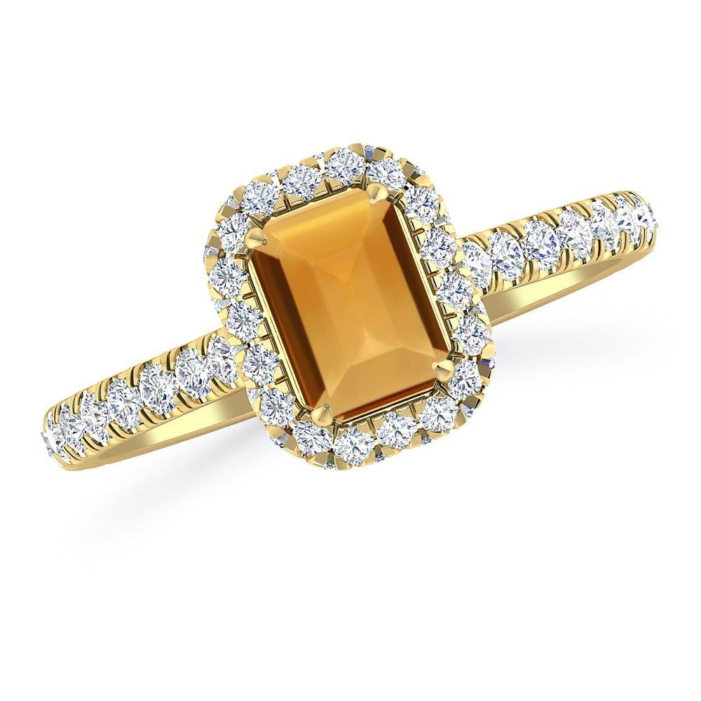 Yellow Gold - Citrine