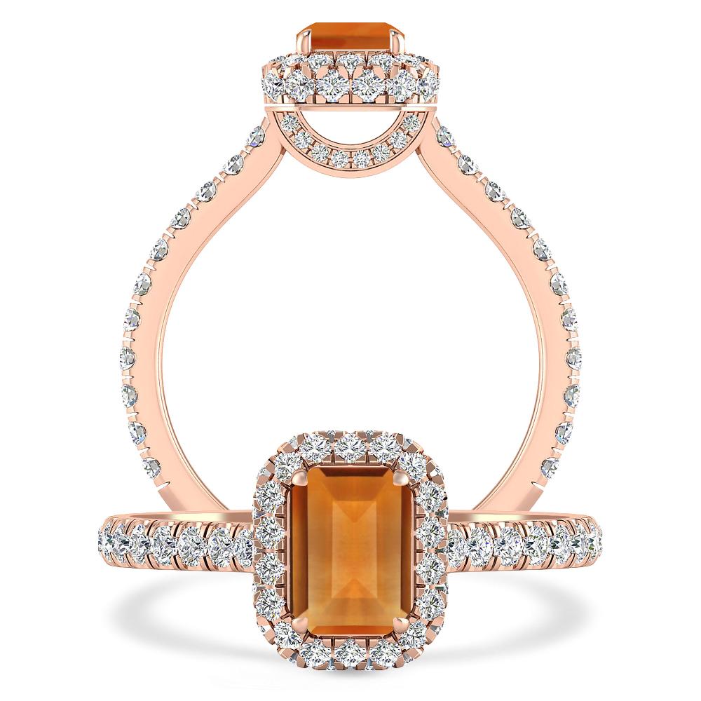Rose Gold - Citrine
