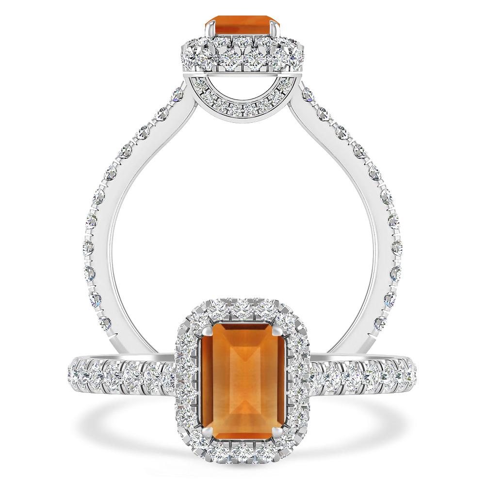White Gold - Citrine