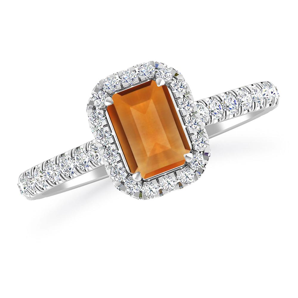 White Gold - Citrine