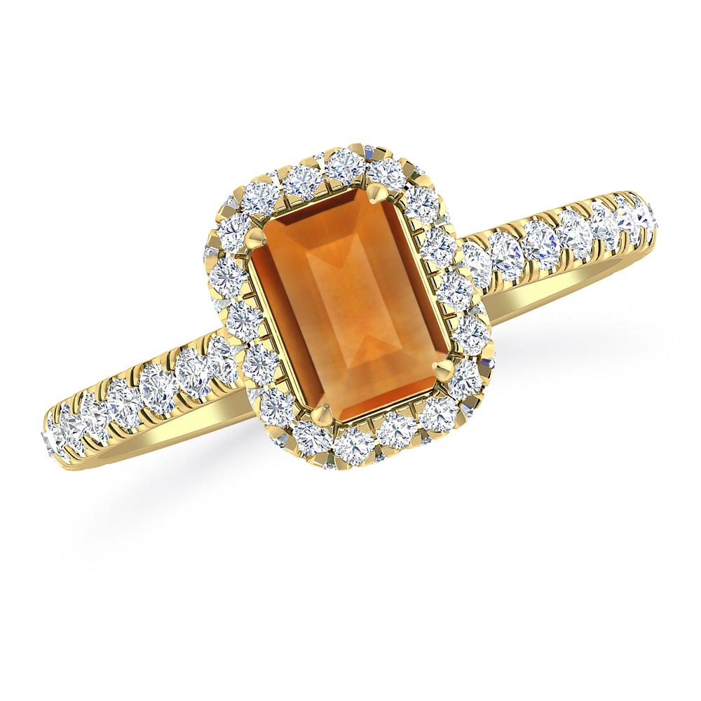 Yellow Gold - Citrine
