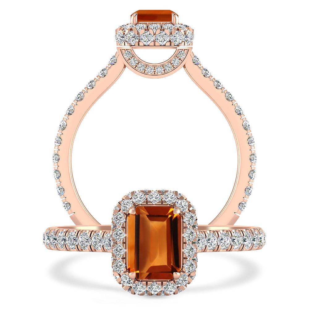 Rose Gold - Citrine