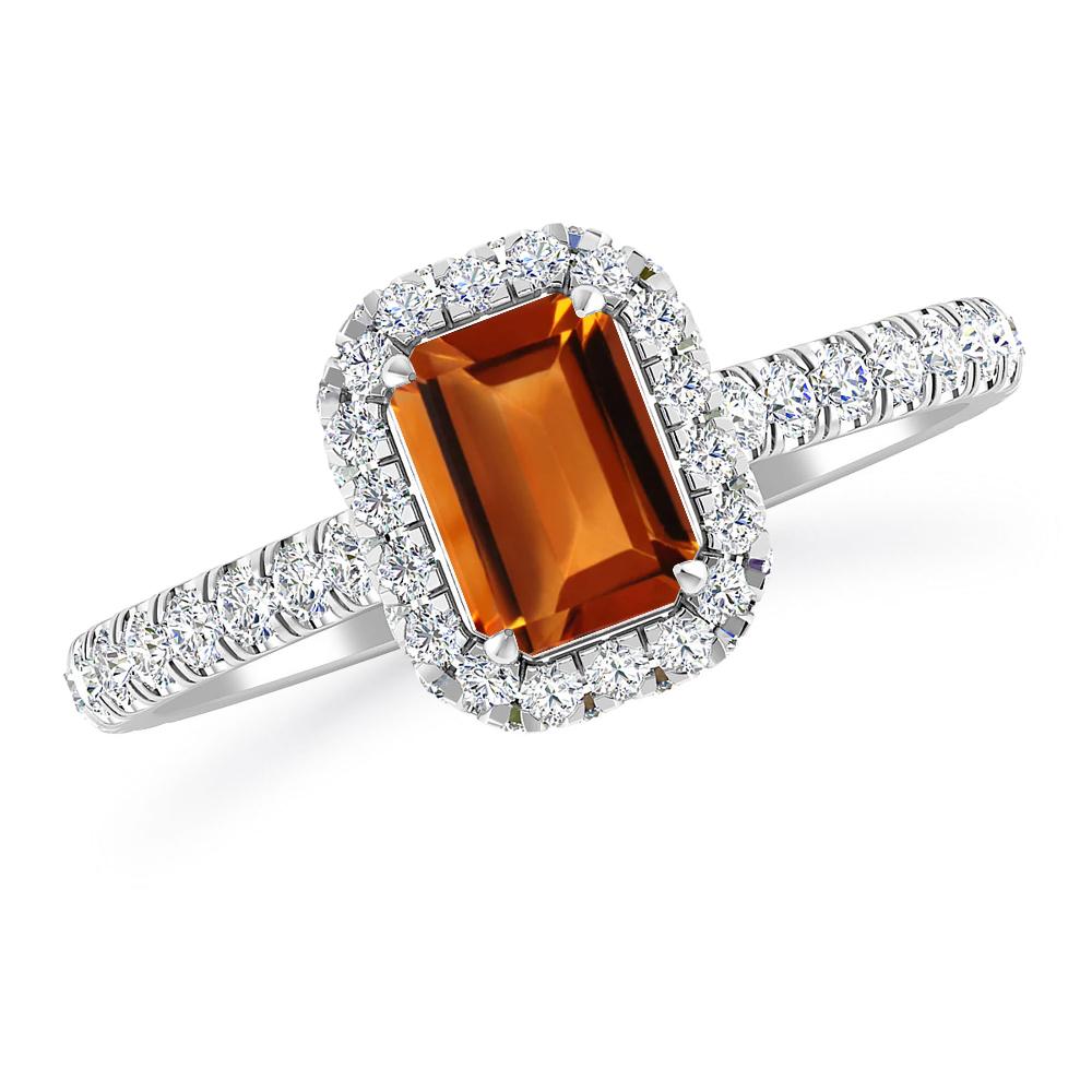 White Gold - Citrine
