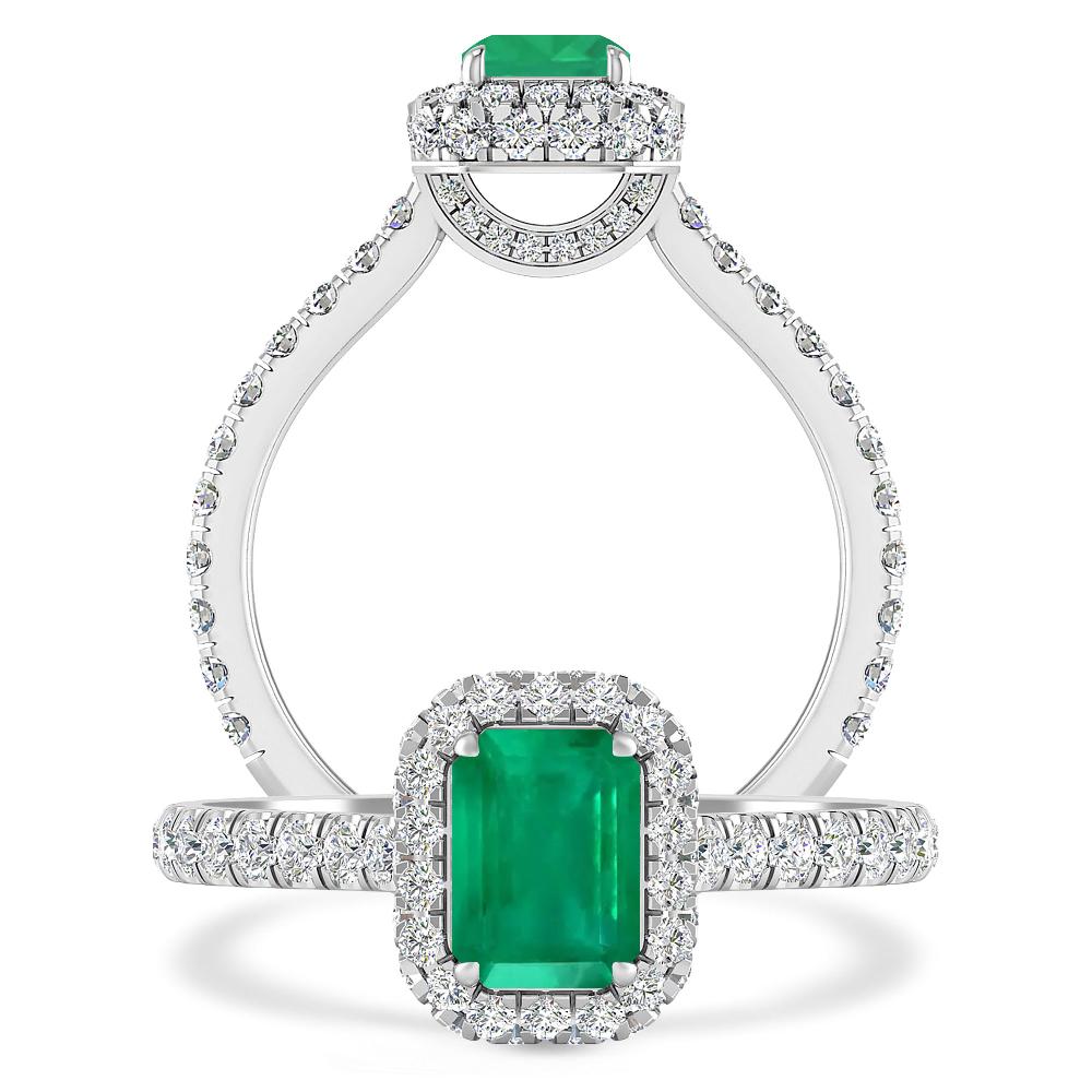 White Gold - Emerald