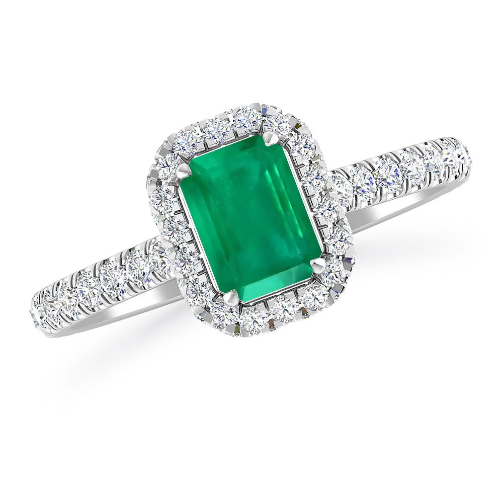 White Gold - Emerald