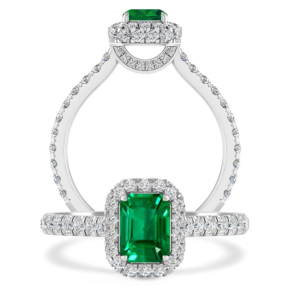 White Gold - Emerald