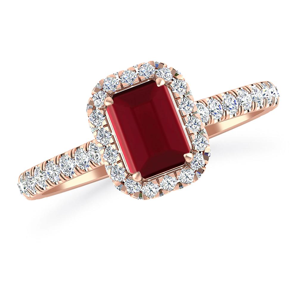 Rose Gold - Garnet