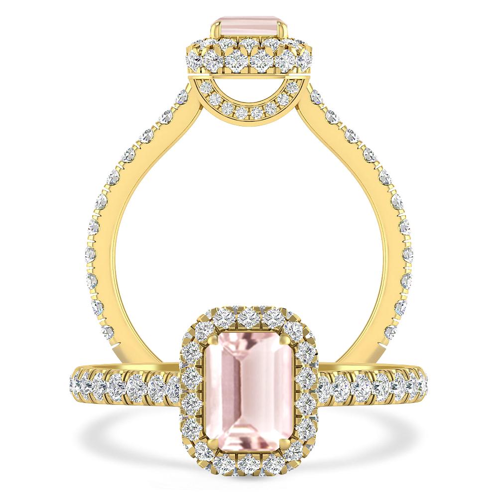 Yellow Gold - Morganite