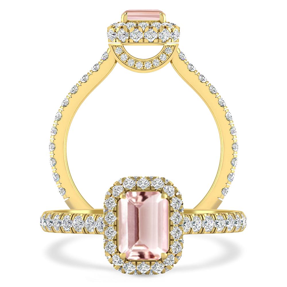 Yellow Gold - Morganite