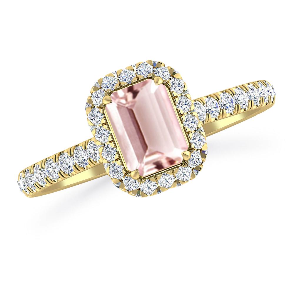 Yellow Gold - Morganite