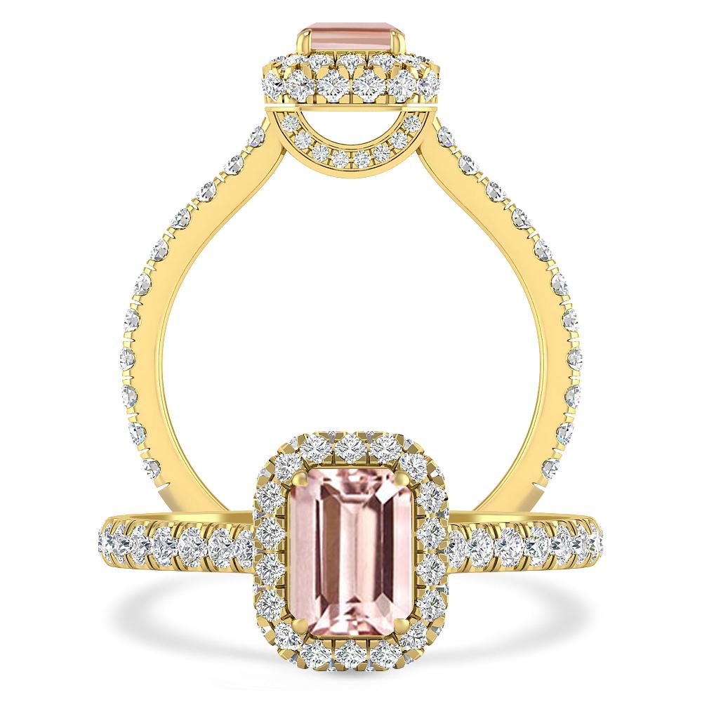 Yellow Gold - Morganite