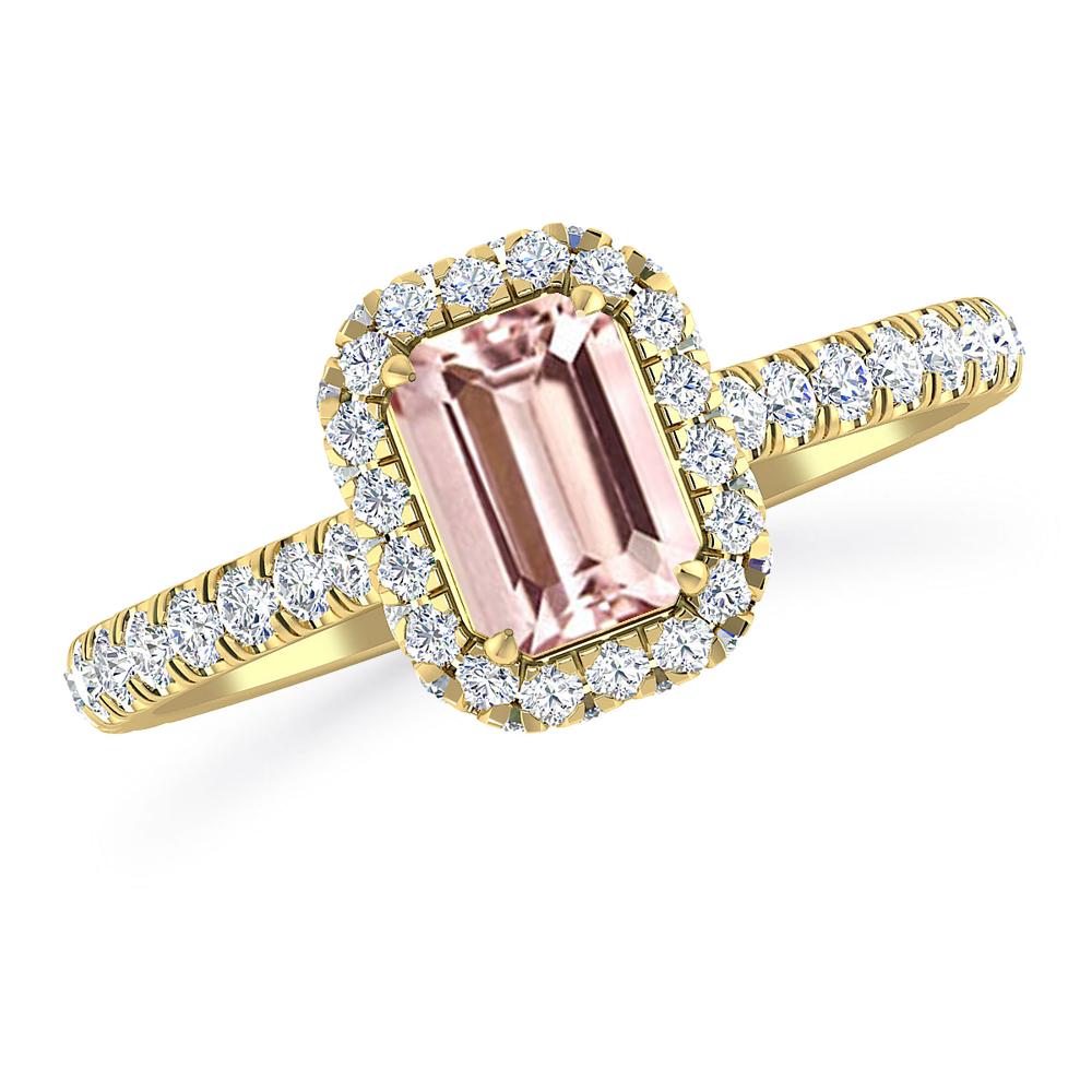 Yellow Gold - Morganite