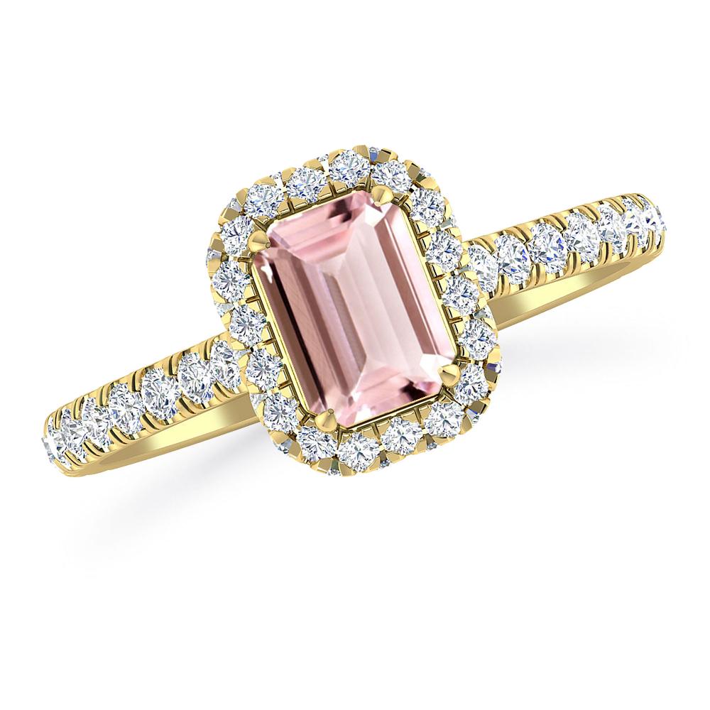 Yellow Gold - Morganite