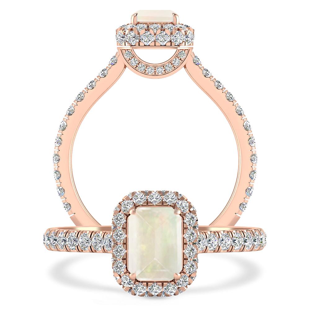 Rose Gold - Opal