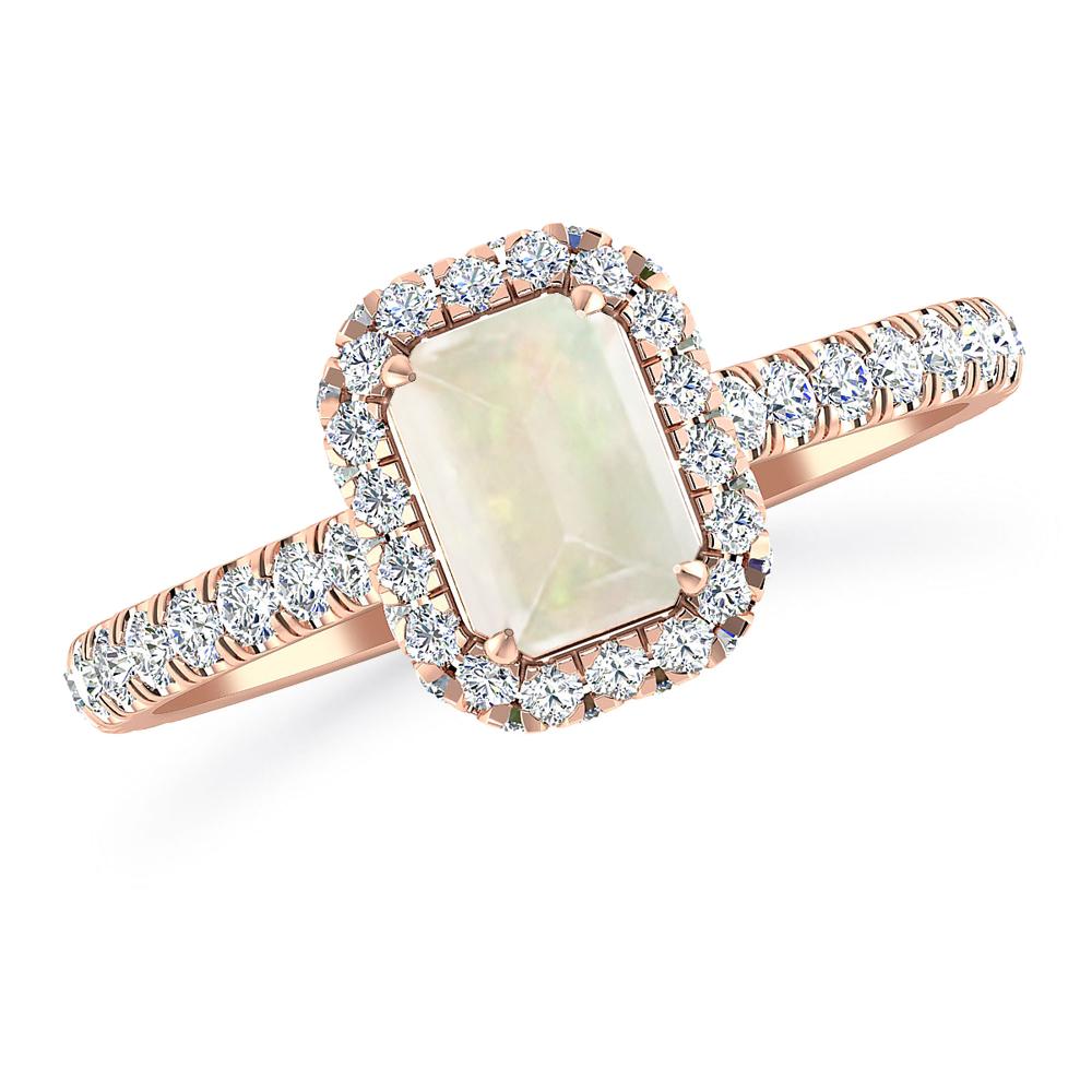 Rose Gold - Opal