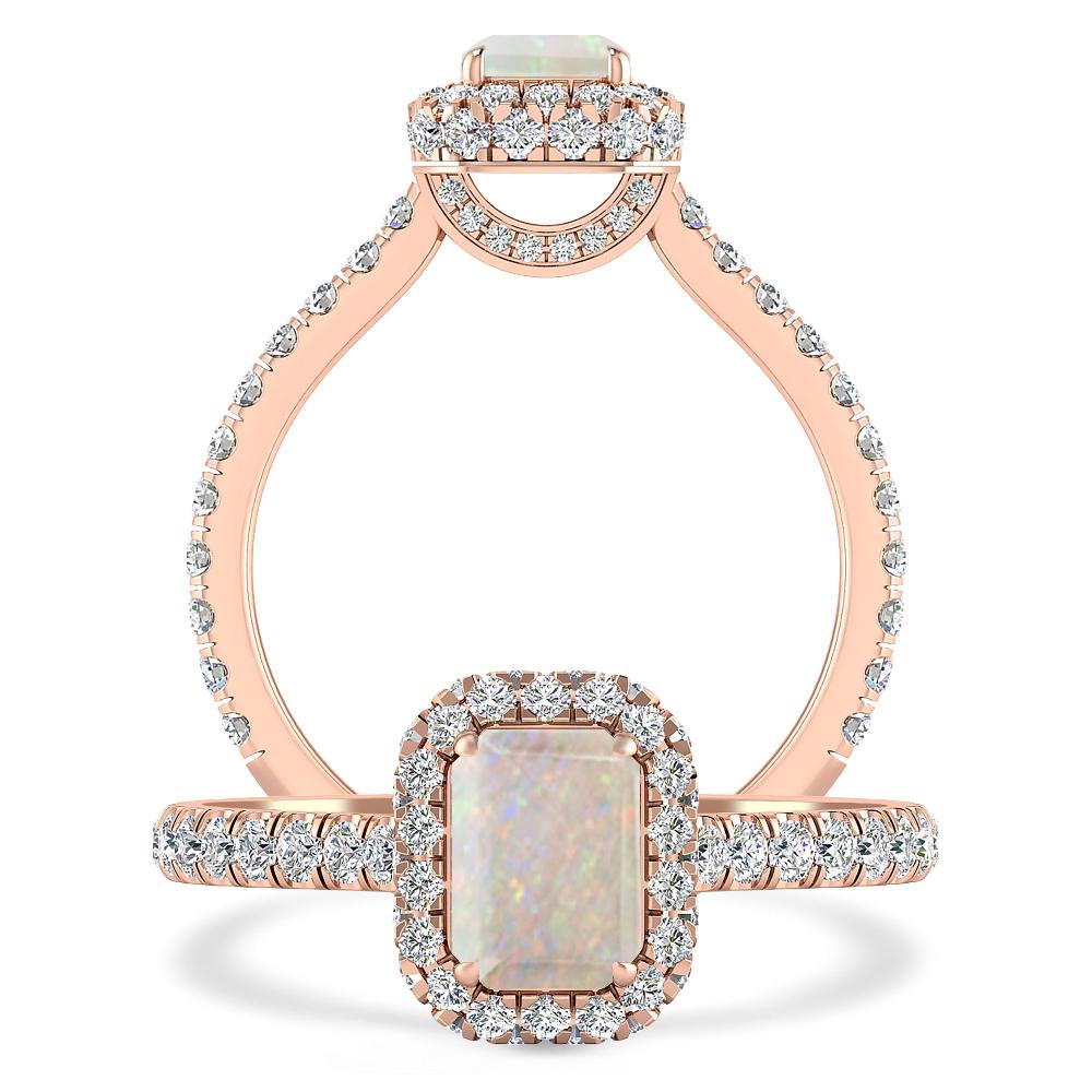 Rose Gold - Opal