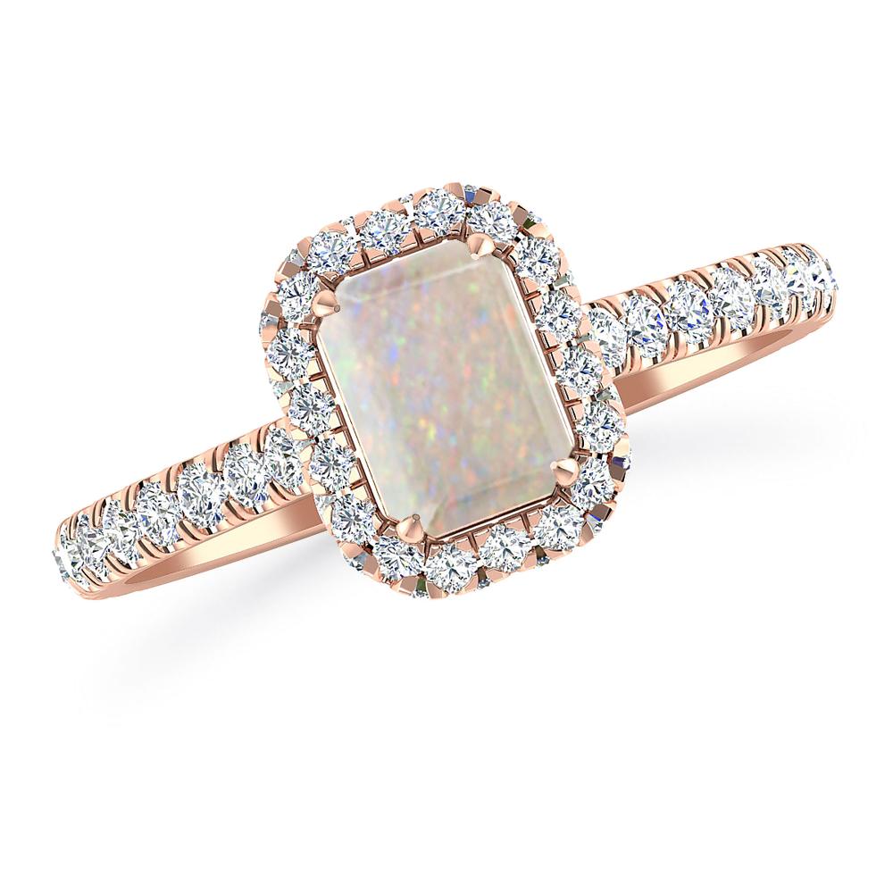 Rose Gold - Opal
