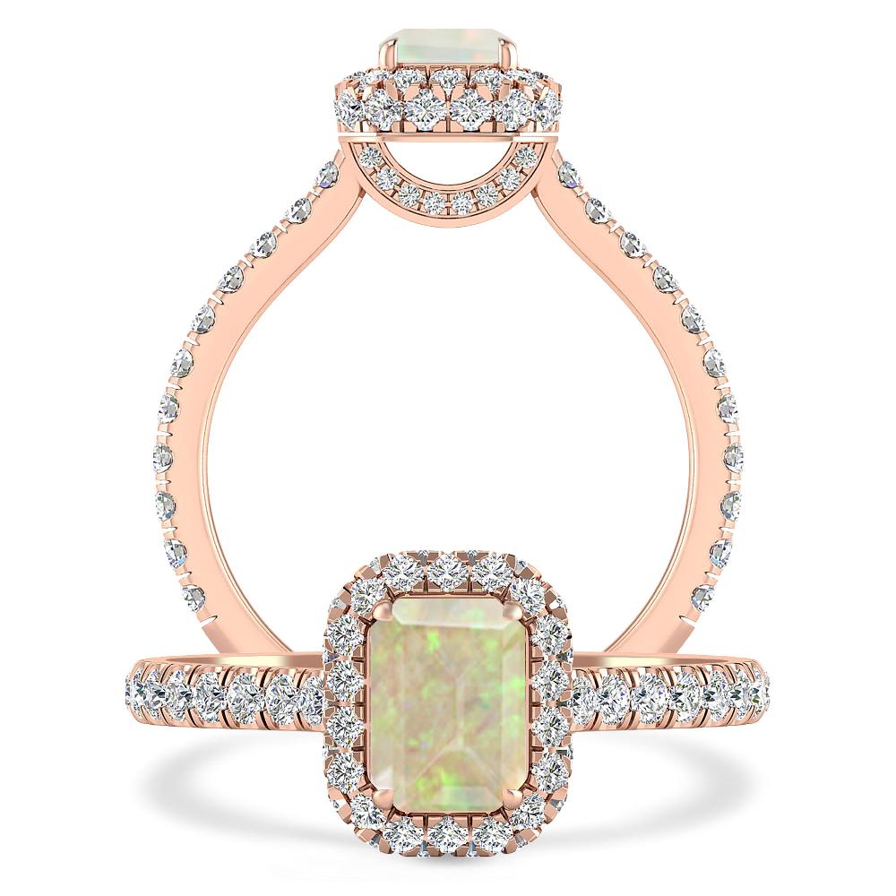 Rose Gold - Opal