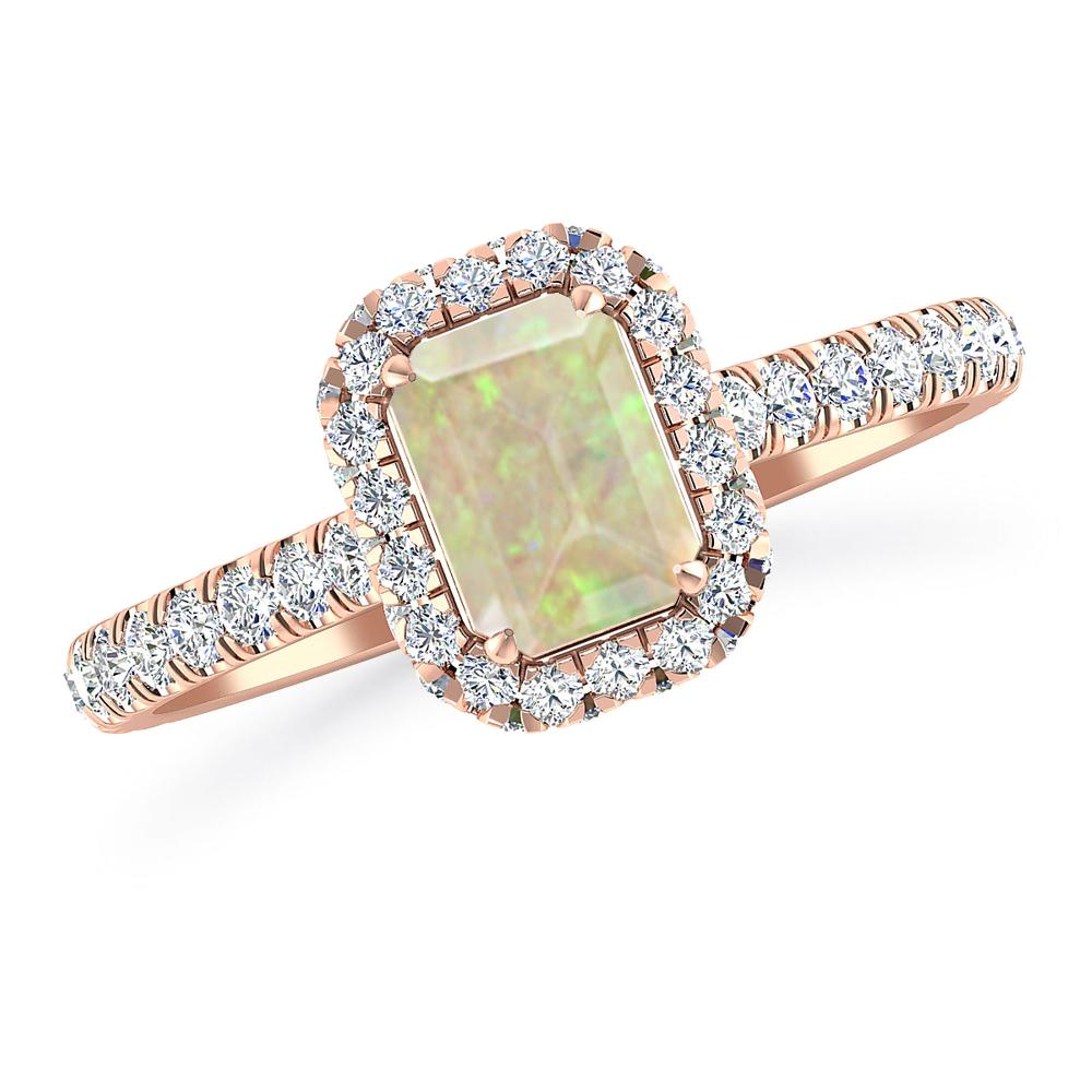 Rose Gold - Opal