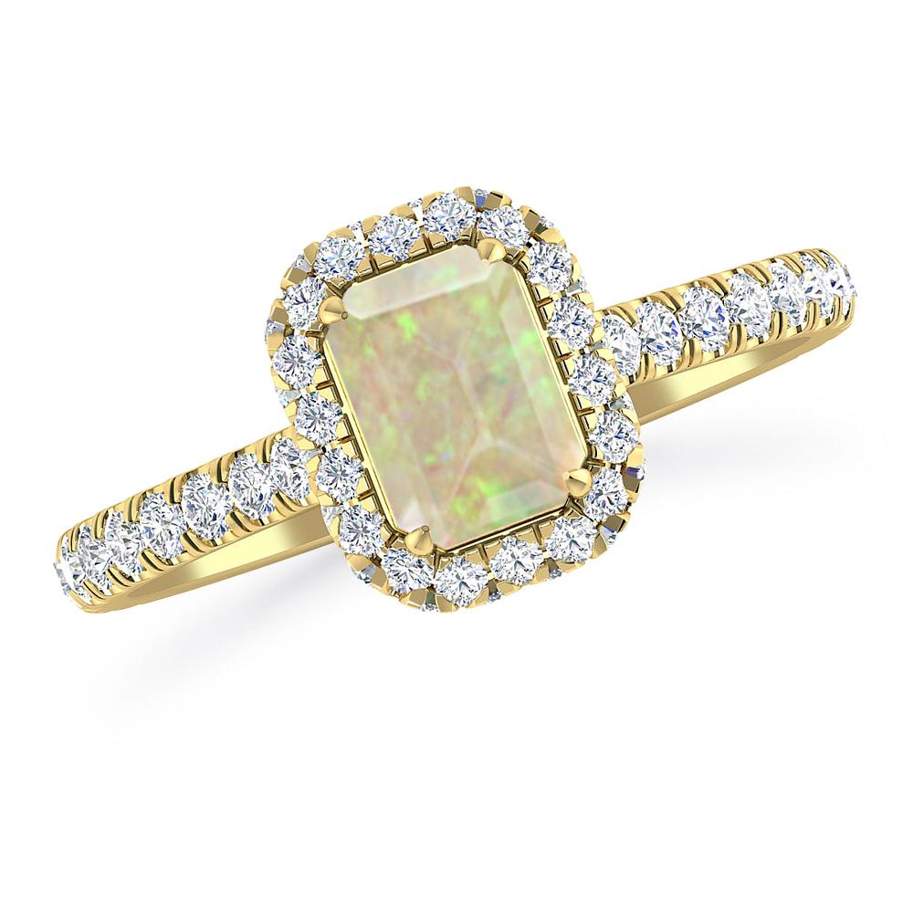Yellow Gold - Opal