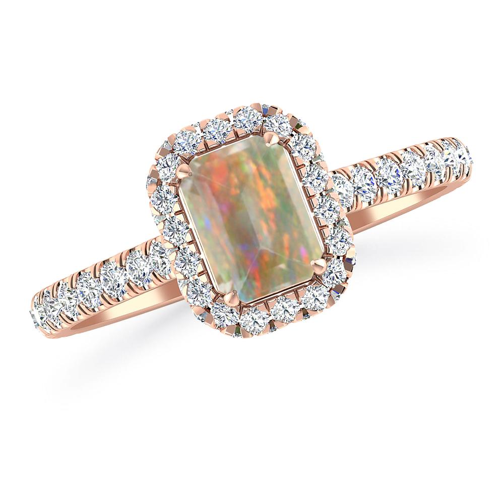 Rose Gold - Opal