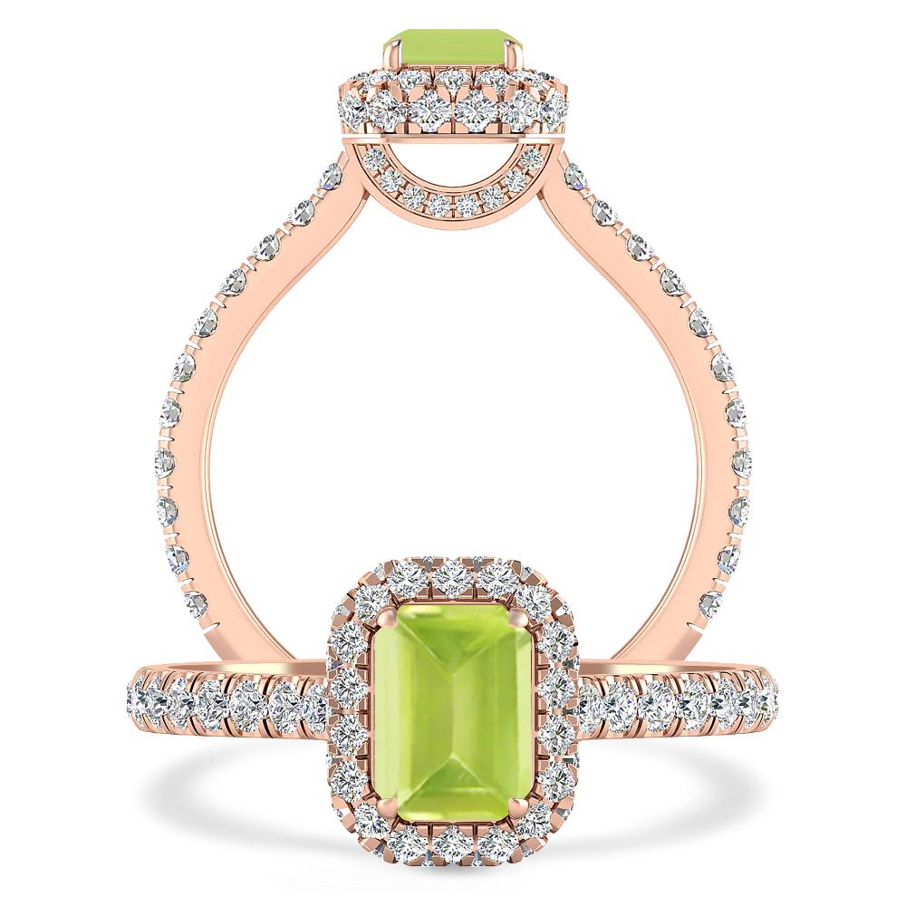 Rose Gold - Peridot