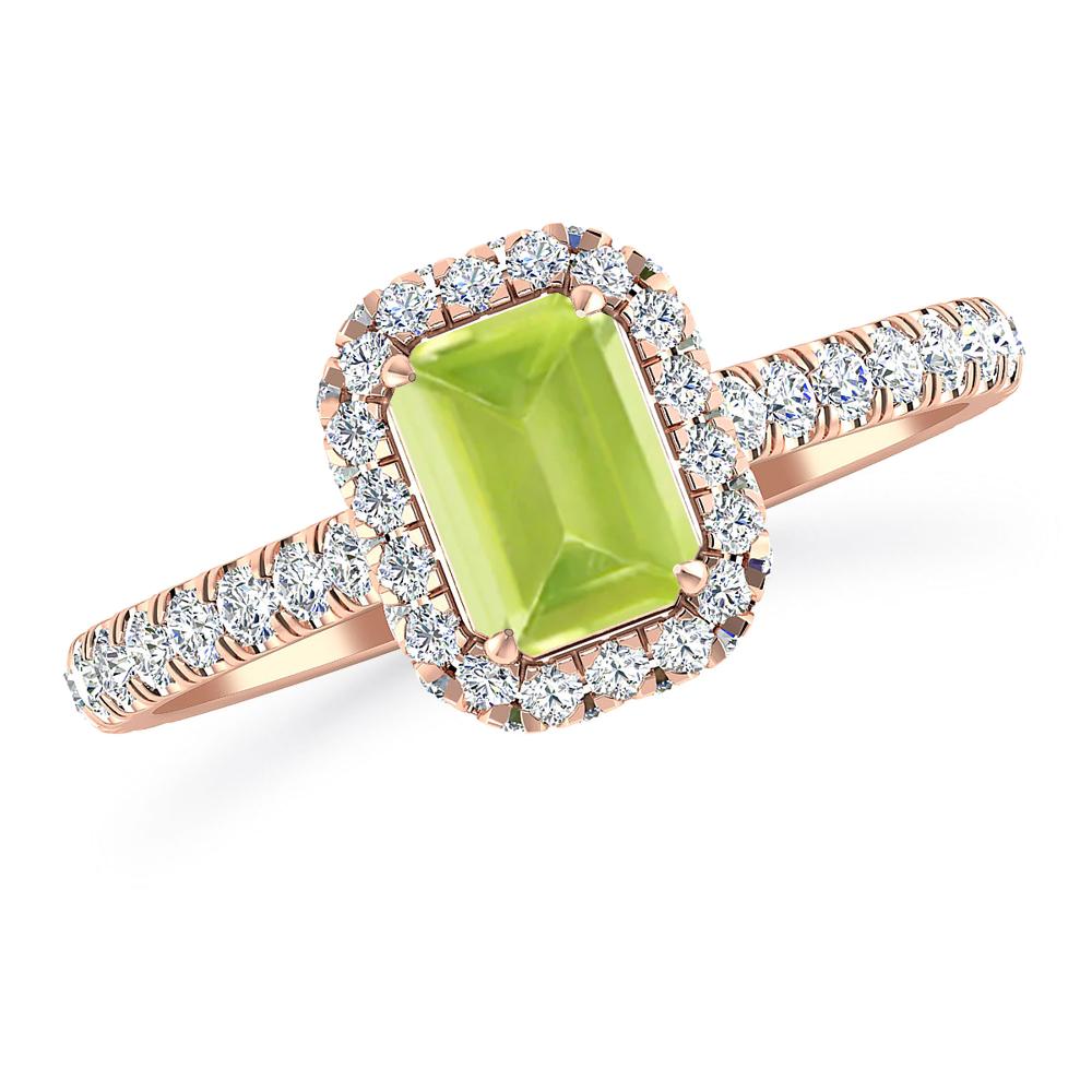 Rose Gold - Peridot