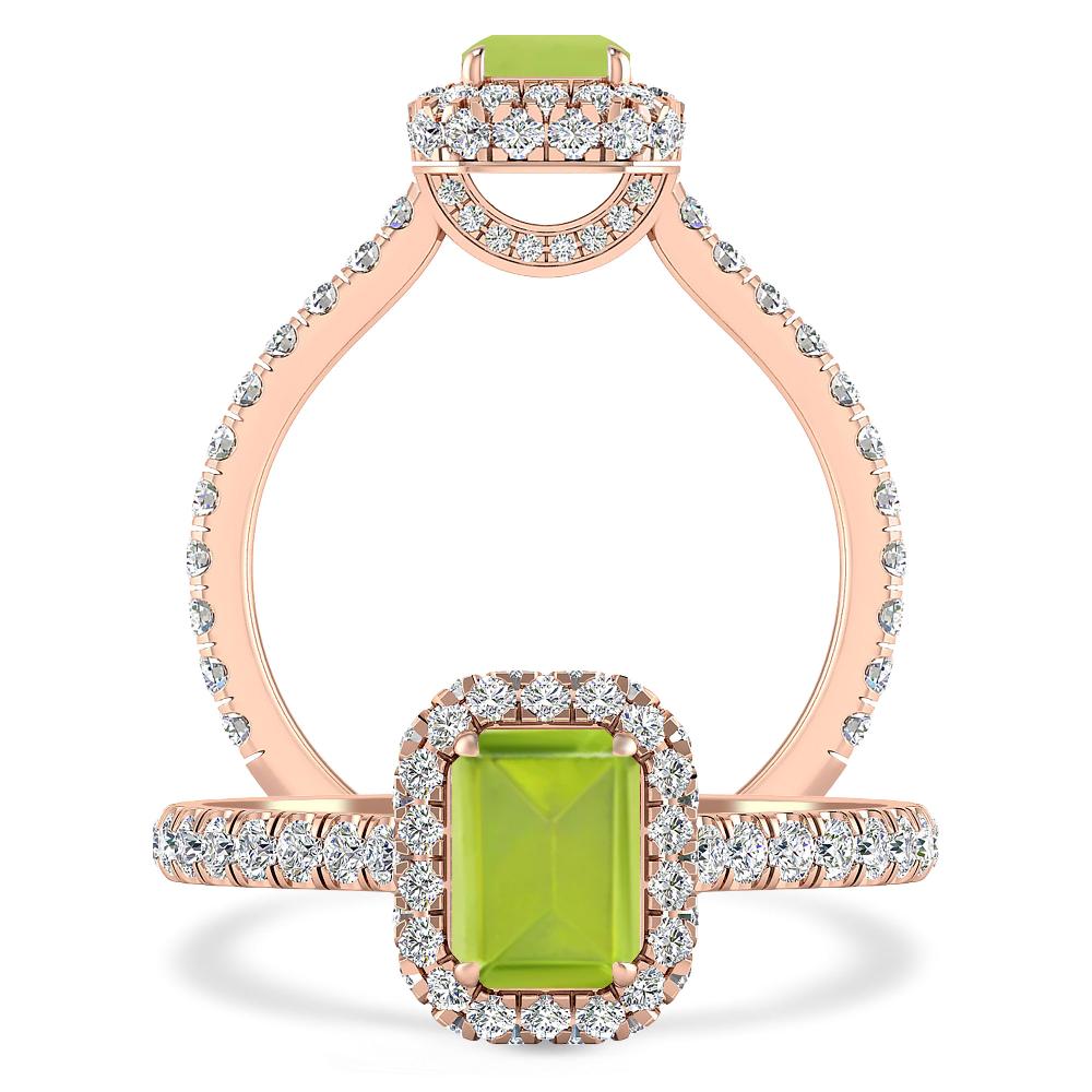 Rose Gold - Peridot