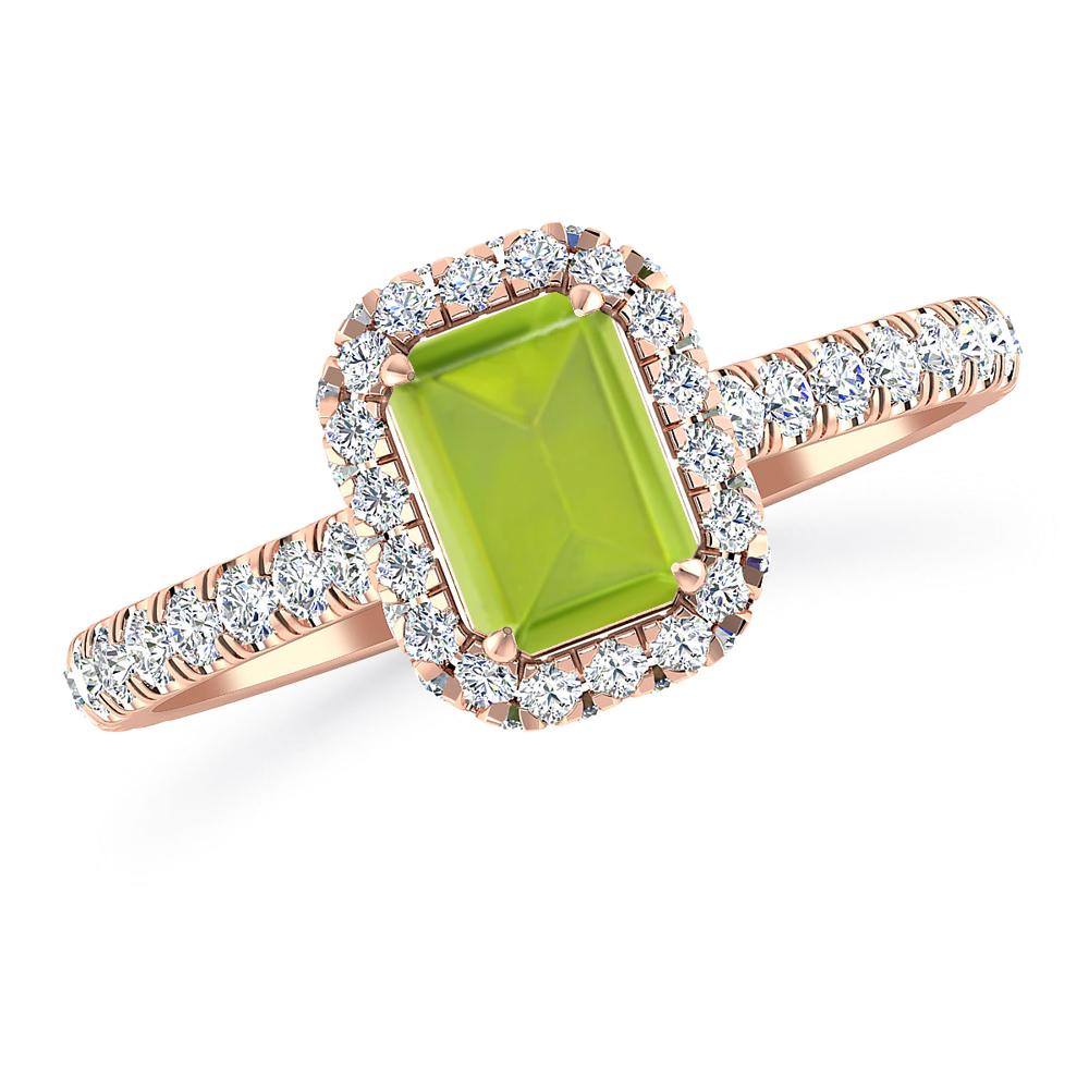 Rose Gold - Peridot