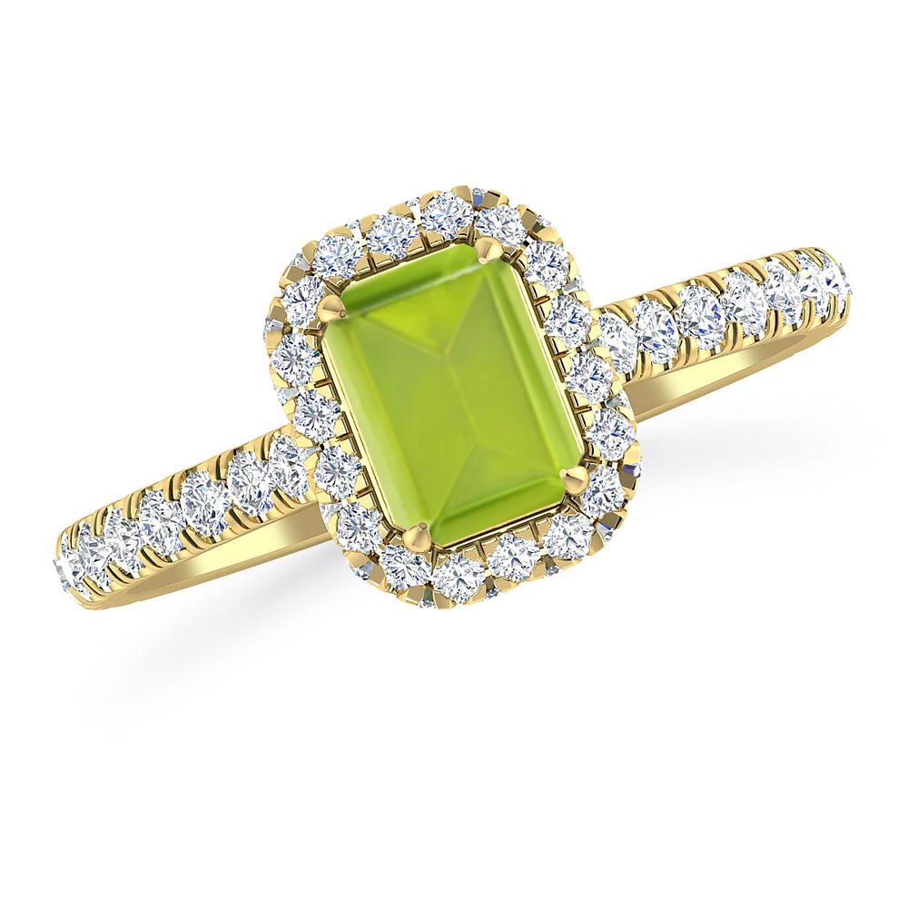 Yellow Gold - Peridot