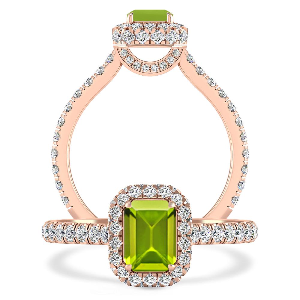 Rose Gold - Peridot
