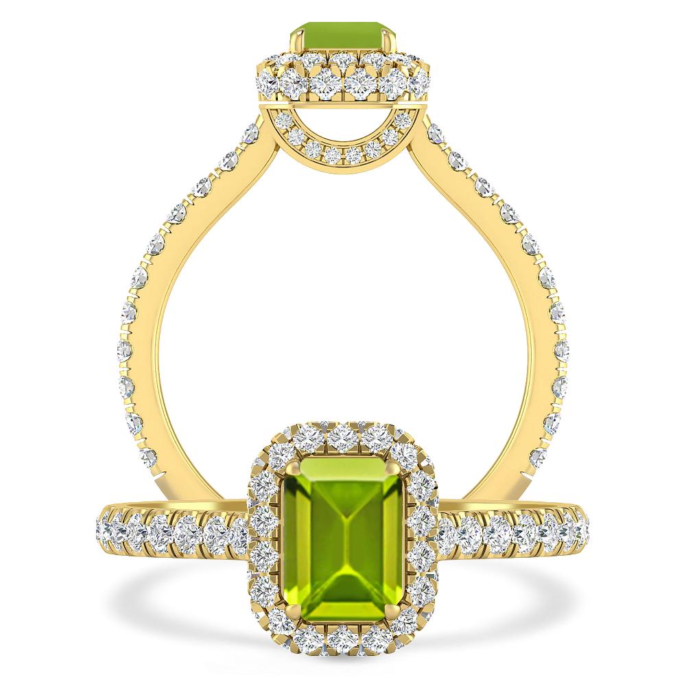 Yellow Gold - Peridot