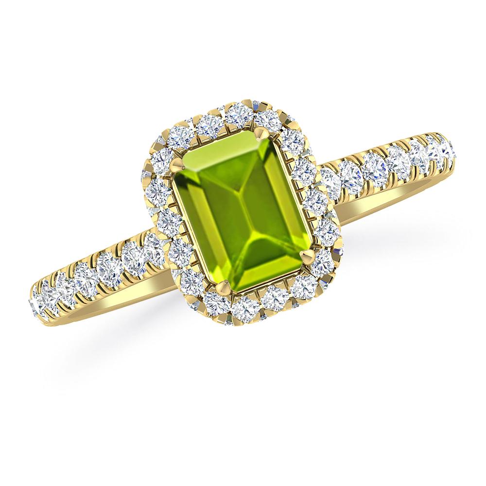 Yellow Gold - Peridot